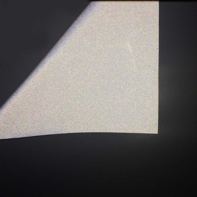 刻字高亮反光热贴膜 用于服装印反光字