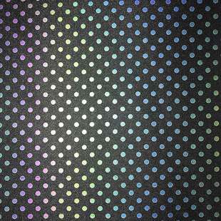 炫彩印花圆点反光面料17号图
