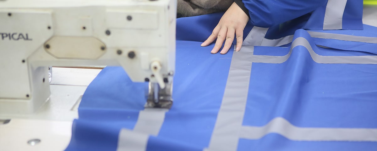 游艇会yth反光服装缝纫